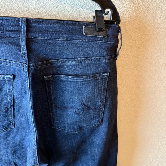 AG Farrah High Waist Skinny Jeans Blue Basin Denim Casual Women’s Size 30 - Picture 10 of 11